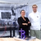 Dr. Celia Millon und Dr. Michael Müller vom Start-up RayVen in ihrem Labor am ZESS