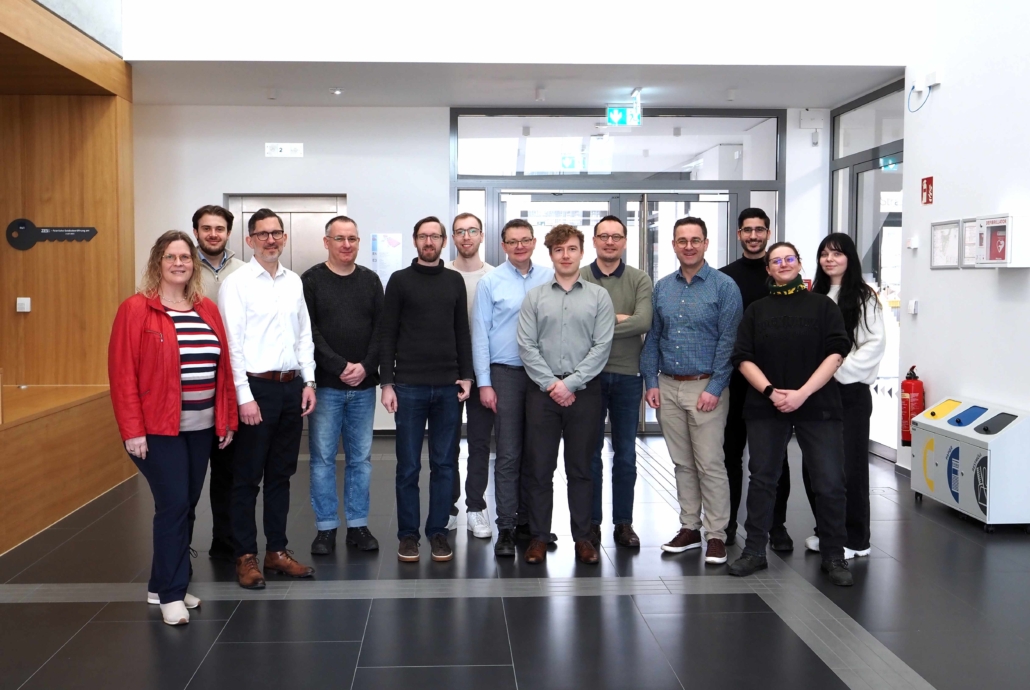 Gruppenfoto Projekt D-AI-Y am ZESS