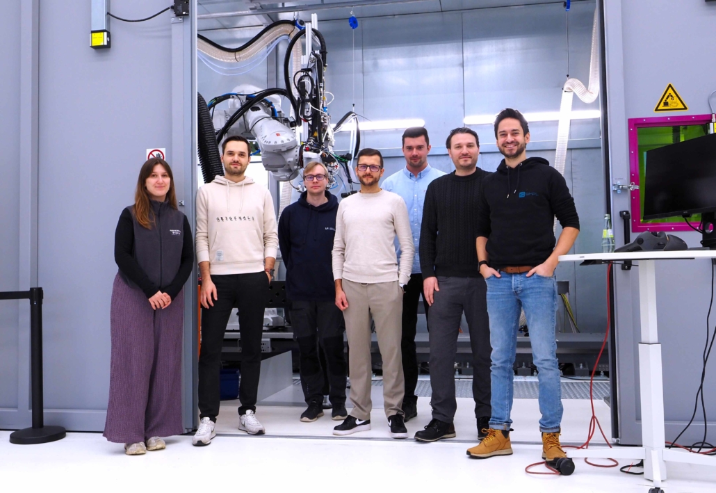 Gruppenfoto der Beteiligten des Projekts GenAI4Maintenance am ZESS