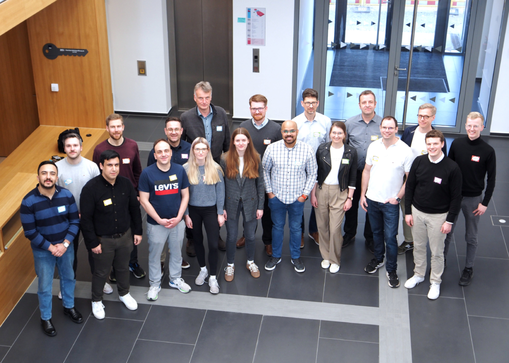 Gruppenfoto der CircuPEM Projektgruppe am ZESS