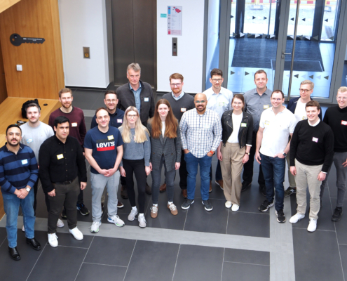 Gruppenfoto der CircuPEM Projektgruppe am ZESS